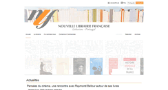 Desktop Screenshot of nlf-livraria.com